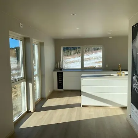 Villa Moderne Og Skjermet Enebolig I Idylliske Selbu